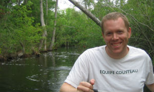 When he's not fighting for Hofmann Forest, Ron Sutherland like to canoe through the wild lands of North Carolina, like here in the Alligator River National Wildlife Refuge. Photo: Ron Sutherland.