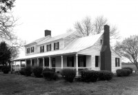 Francis Nixon built his house in 1815 in the Old Neck community of Perquimans County, where it stand today. Photo: N.C. State Historic Preservation Office