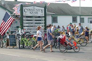 Some residents of Ocracoke worry what an oil spill might do to the island's tourist economy. Photo: Conseravation Fund