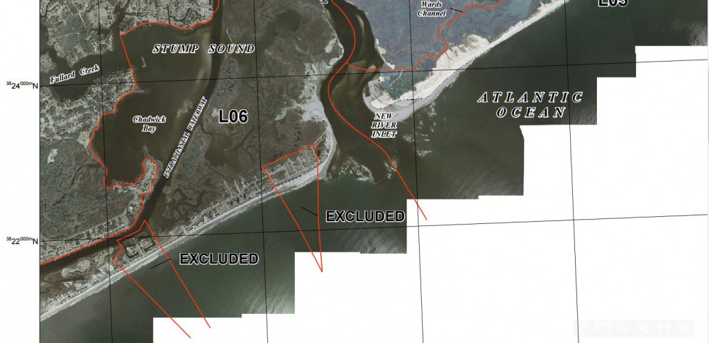 About 70 percent of North Topsail Beach’s land mass is included in a zone regulated by the Coastal Barrier Resources Act. Photo: U.S. Fish and Wildlife Service