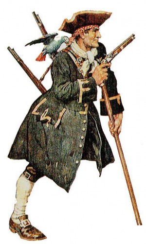 Only a real pirate nerd has heard of John Lloyd, but you may know him as Long John Silver. Illustration: Wikipedia