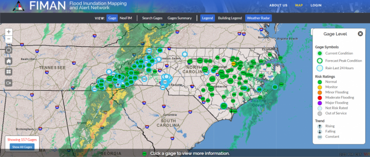 Emergency responders credit the state’s Flood Inundation Mapping Program and Alert Network with helping them save lives. Source: Department of Public Safety